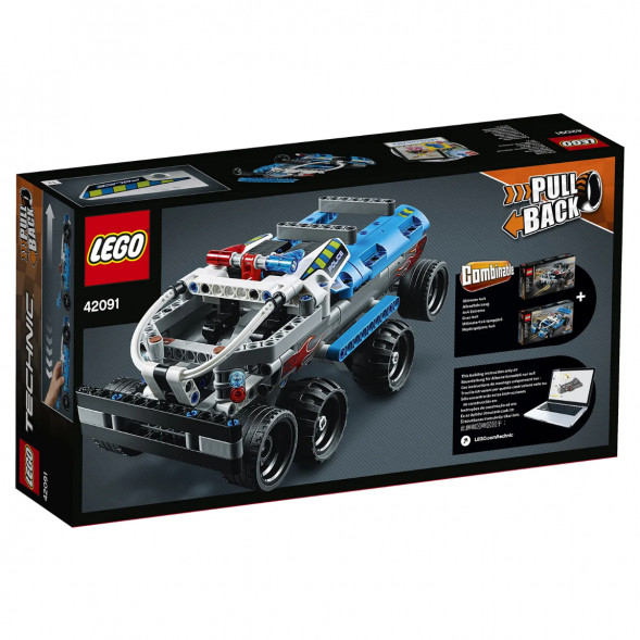 Конструктор LEGO Technic 42091 Полицейская погоня в Севастополе