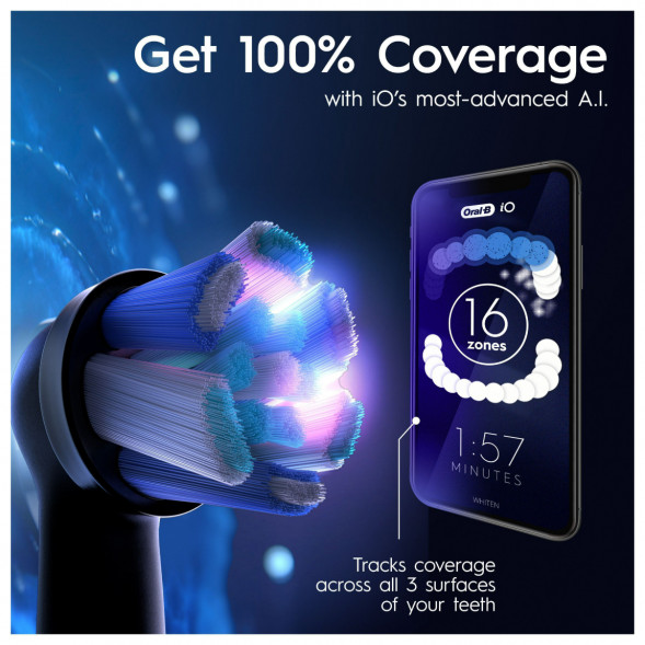 Набор из 2-х электрических зубных щеток Oral-B iO Series 9 Duo, Black Onyx и Rose Quartz в Севастополе