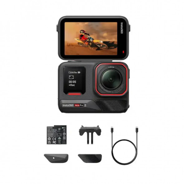 Экшн-камера Insta360 Ace Pro 2, Midnight Black в Севастополе