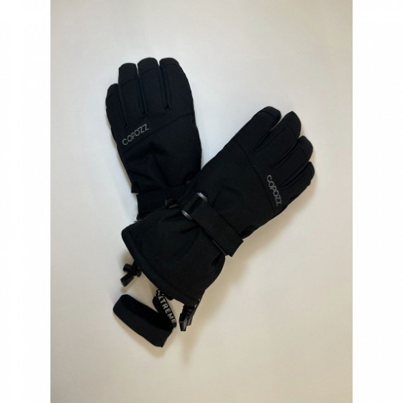 Перчатки горнолыжные сноубордические Copozz (черный, L) в Севастополе