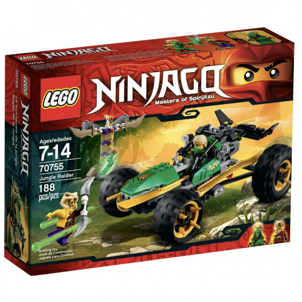 Конструктор LEGO Ninjago 70755 Тропический багги зелёного ниндзя в Севастополе