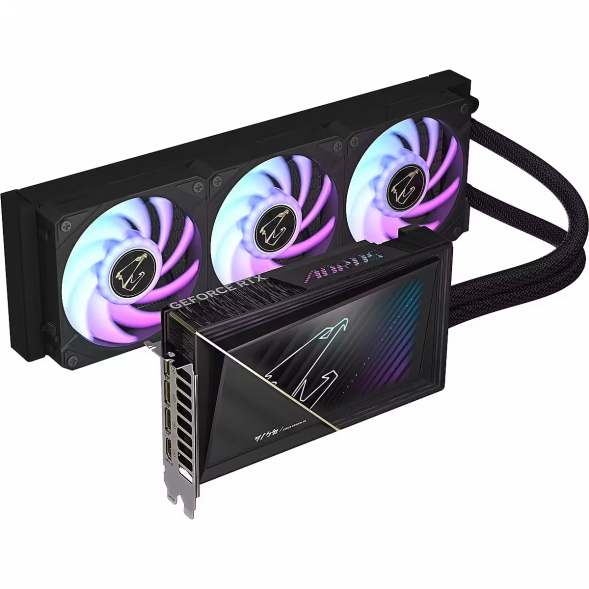 Видеокарта Gigabyte GeForce RTX 5080 XTREME WATERFORCE 16GB GDDR7 256bit Liquid Cooling GV-N5080AORUSX W-16GD в Севастополе