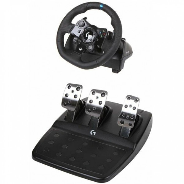 Комплект Logitech G923 Trueforce (PC, Xbox Series X, S, One), черный в Севастополе