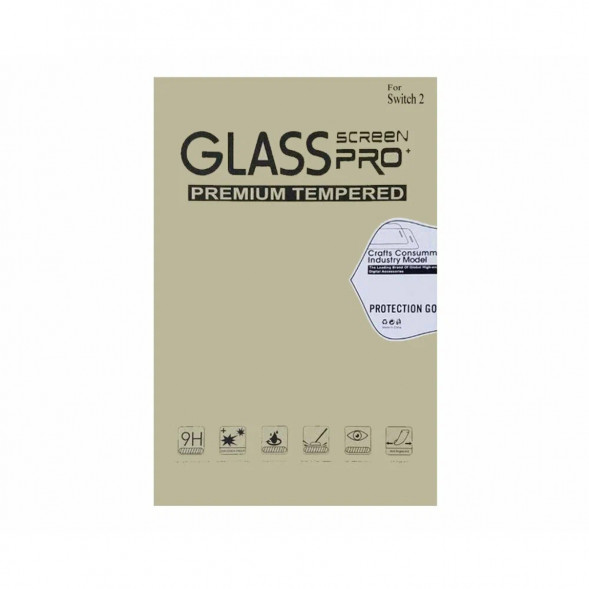 Защитное стекло Glass Screen PRO+ Premium Tempered для Nintendo Switch 2 в Севастополе
