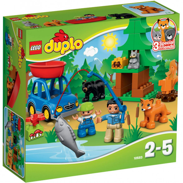 Конструктор LEGO DUPLO 10583 Рыбалка в лесу в Севастополе