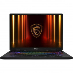 Ноутбук игровой MSI Pulse A16 AI+ C3HWGKG-030XRU (16", IPS, AMD Ryzen AI 7 350 2ГГц, 8 ядер, 32ГБ DDR5, 1ТБ SSD, NVIDIA GeForce RTX 5070, TGP 115Вт, FreeDOS) черный