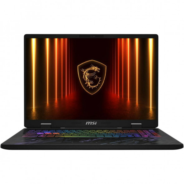Ноутбук игровой MSI Pulse A16 AI+ C3HWGKG-030XRU (16&amp;quot;, IPS, AMD Ryzen AI 7 350 2ГГц, 8 ядер, 32ГБ DDR5, 1ТБ SSD, NVIDIA GeForce RTX 5070, TGP 115Вт, FreeDOS) черный в Севастополе