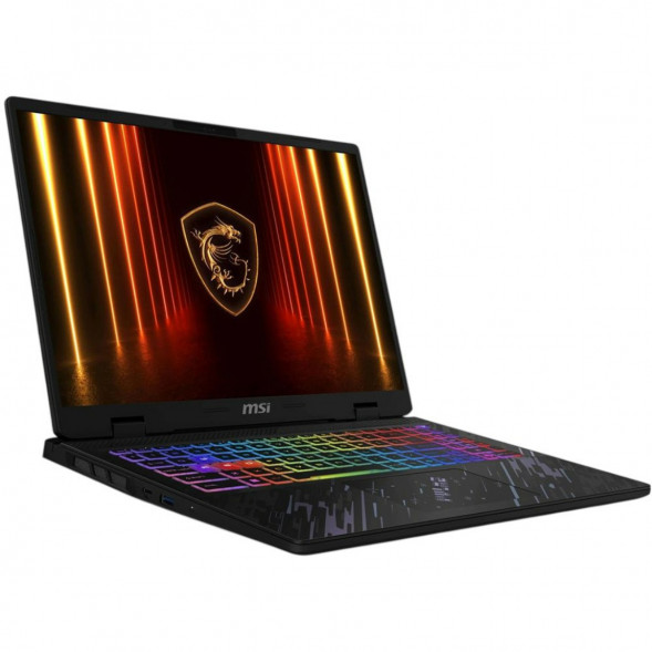Ноутбук игровой MSI Pulse A16 AI+ C3HWGKG-030XRU (16&amp;quot;, IPS, AMD Ryzen AI 7 350 2ГГц, 8 ядер, 32ГБ DDR5, 1ТБ SSD, NVIDIA GeForce RTX 5070, TGP 115Вт, FreeDOS) черный в Севастополе