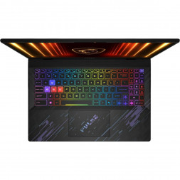 Ноутбук игровой MSI Pulse A16 AI+ C3HWGKG-030XRU (16", IPS, AMD Ryzen AI 7 350 2ГГц, 8 ядер, 32ГБ DDR5, 1ТБ SSD, NVIDIA GeForce RTX 5070, TGP 115Вт, FreeDOS) черный