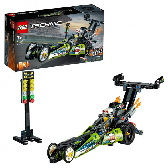 Конструктор LEGO Technic 42103 Драгстер в Севастополе