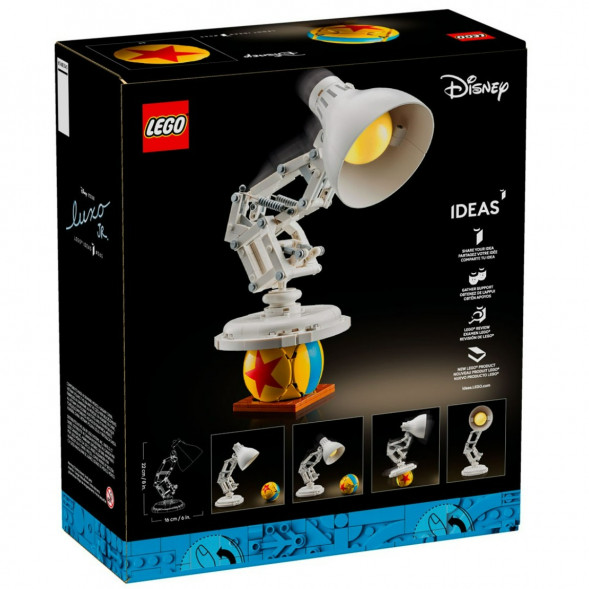 Конструктор LEGO Ideas 21357 Disney Pixar: Люксо-младший в Севастополе
