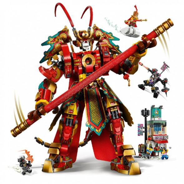 Конструктор LEGO Monkie Kid 80012 Боевой робот Царя Обезьян в Севастополе