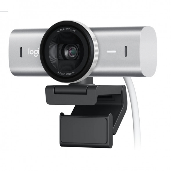 Веб-камера Logitech MX Brio 4K, Pale Grey в Севастополе