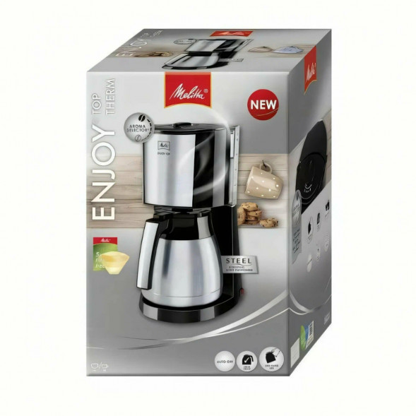 Кофеварка капельная Melitta Enjoy Top Therm, черная в Севастополе