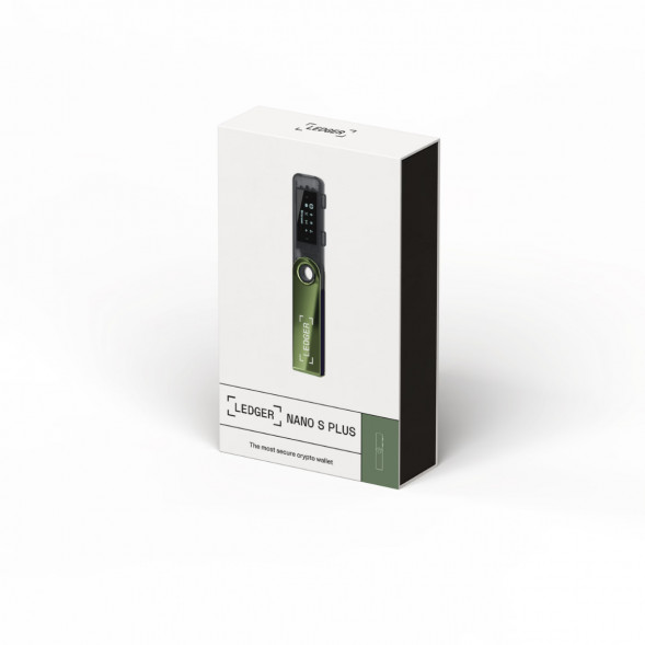 Криптокошелек Ledger Nano S Plus 1 шт., Oxidate Green в Севастополе