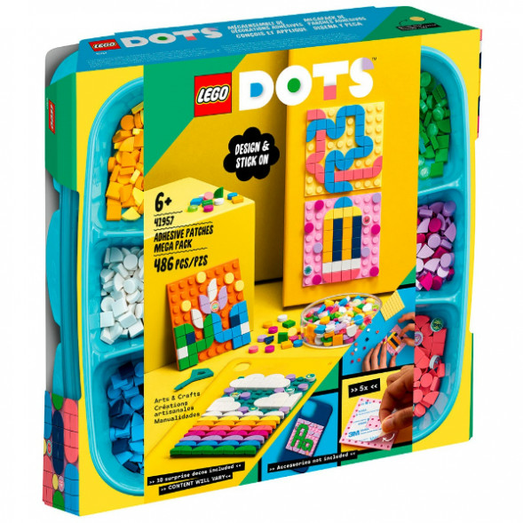 Конструктор LEGO DOTS 41957 Большой набор пластин-наклеек с тайлами в Севастополе