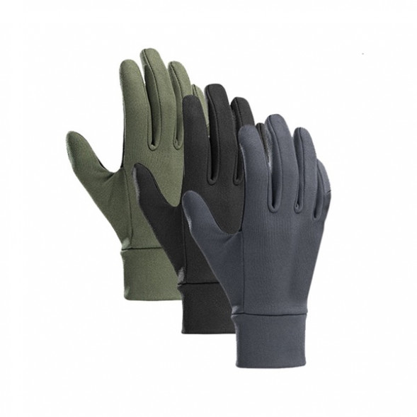 Перчатки сенсорные спортивные Naturehike Outdoor Full Touch GL10 (черный, L) в Севастополе