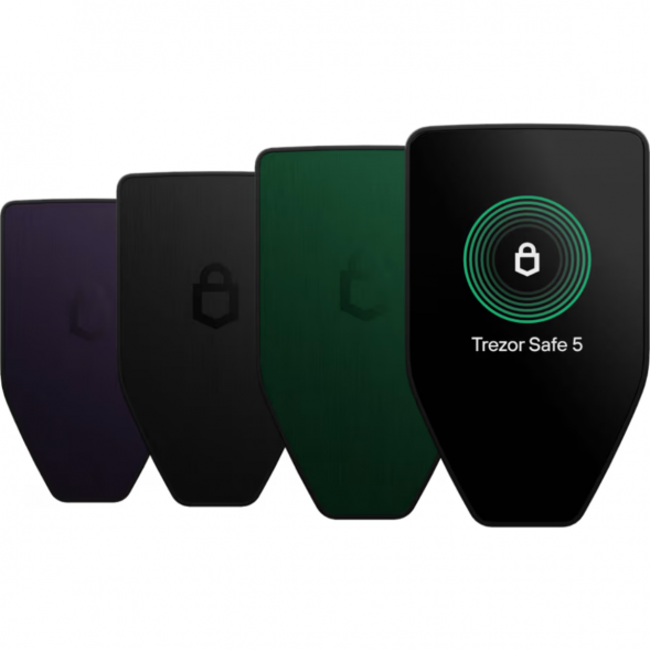 Аппаратный криптокошелек Trezor Safe 5, Green Beryl в Севастополе