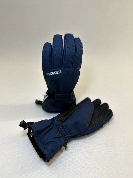 Перчатки горнолыжные сноубордические Copozz (синий, M) в Севастополе