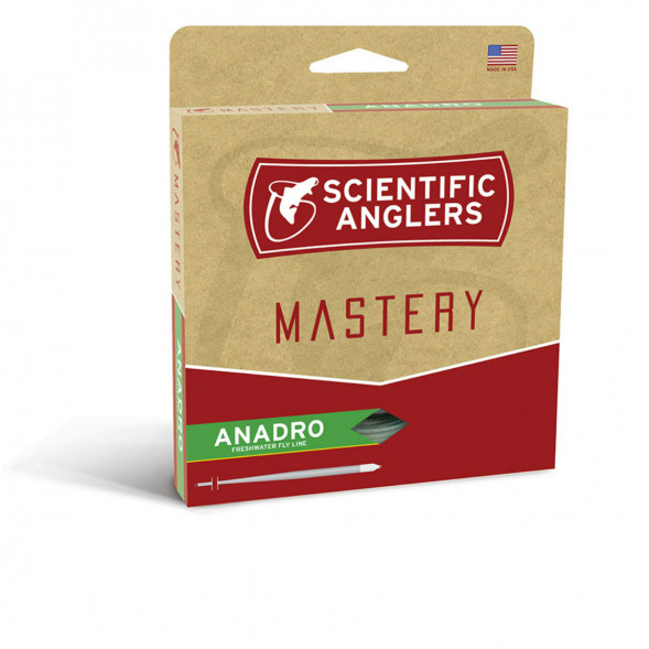 Шнур нахлыстовый Scientific Anglers Mastery Anadro 123822 WF-6-F, Green/Yellow в Севастополе