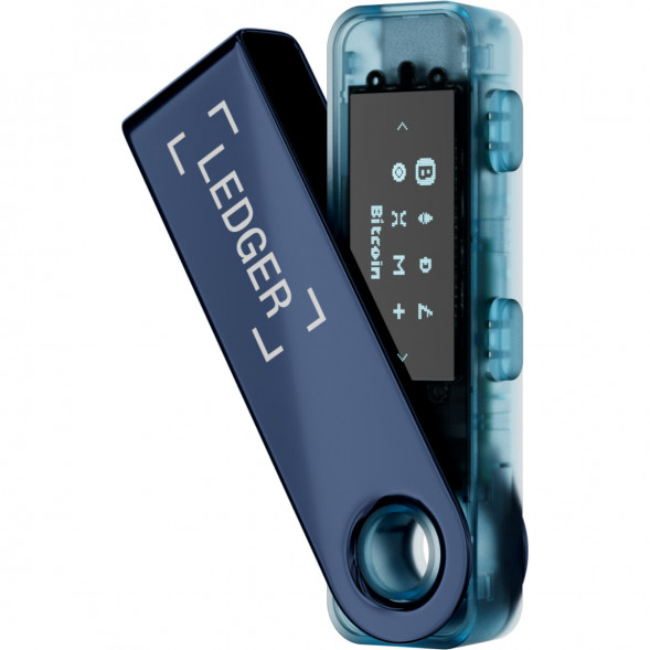 Криптокошелек Ledger Nano S Plus 1 шт., Neptune Blue в Севастополе