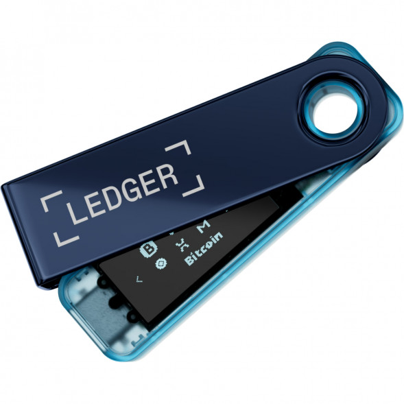 Криптокошелек Ledger Nano S Plus 1 шт., Neptune Blue в Севастополе