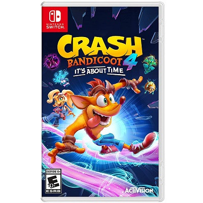 Игра Crash Bandicoot 4: Это Вопрос Времени для Nintendo Switch, картридж в Севастополе