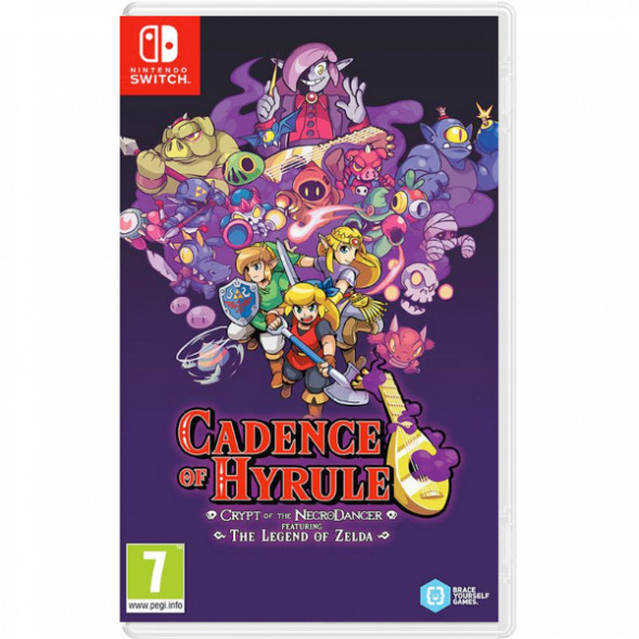 Игра Cadence of Hyrule: Crypt of the NecroDancer Featuring The Legend of Zelda [Nintendo Switch, английская версия] в Севастополе