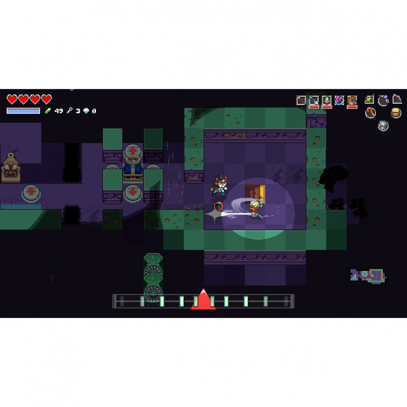 Игра Cadence of Hyrule: Crypt of the NecroDancer Featuring The Legend of Zelda [Nintendo Switch, английская версия] в Севастополе