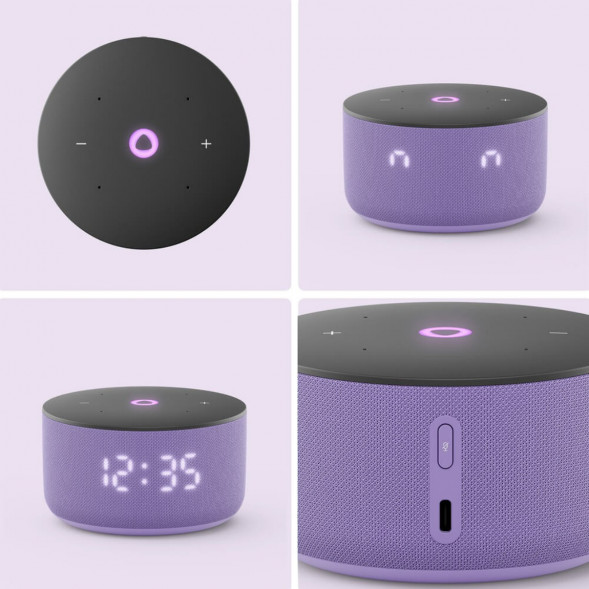 Умная колонка Яндекс Станция Мини 3 c Алисой на YandexGPT, лиловая в Севастополе