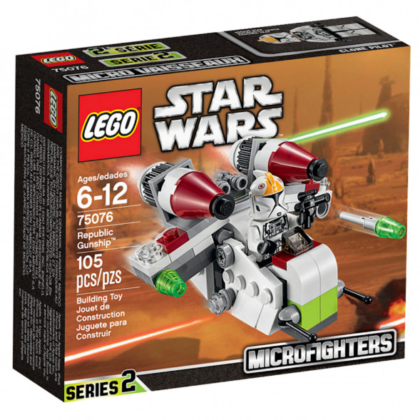 Конструктор LEGO Star Wars 75076 Республиканский истребитель в Севастополе