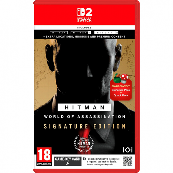 Игра Hitman World of Assassination Signature Edition [Nintendo Switch 2, русские субтитры] в Севастополе