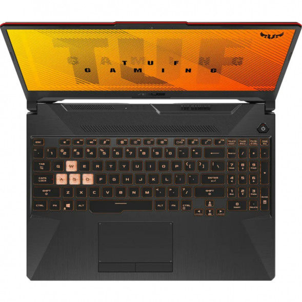 Ноутбук ASUS TUF Gaming A15 FA506NCG-HN330 (15.6&amp;quot;, IPS, AMD Ryzen 7 8845HS 3.8ГГц, 8-ядерный, 16ГБ DDR5, 512ГБ SSD, NVIDIA GeForce RTX 3050 - 4 ГБ, без ОС), черный в Севастополе