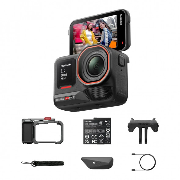 Экшн-камера Insta360 Ace Pro 2 Single Battery Xplorer Bundle, Gray в Севастополе