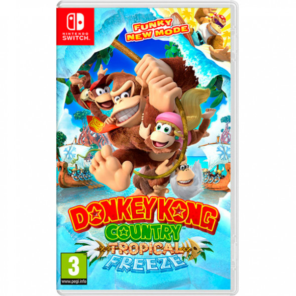 Игра Donkey Kong Country: Tropical Freeze [Nintendo Switch, английская версия] в Севастополе