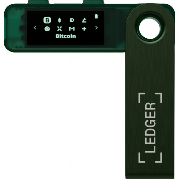 Криптокошелек Ledger Nano S Plus 1 шт., Emerald Green в Севастополе