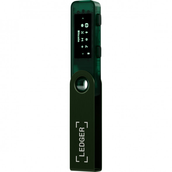 Криптокошелек Ledger Nano S Plus 1 шт., Emerald Green в Севастополе