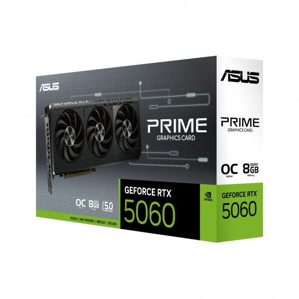 Видеокарта ASUS GeForce RTX 5060 Prime OC 8Gb (PRIME-RTX5060-O8G) в Севастополе