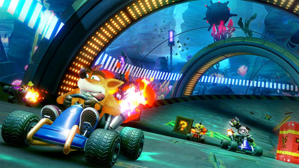 Игра Crash Team Racing Nitro-Fueled для Nintendo Switch, картридж в Севастополе