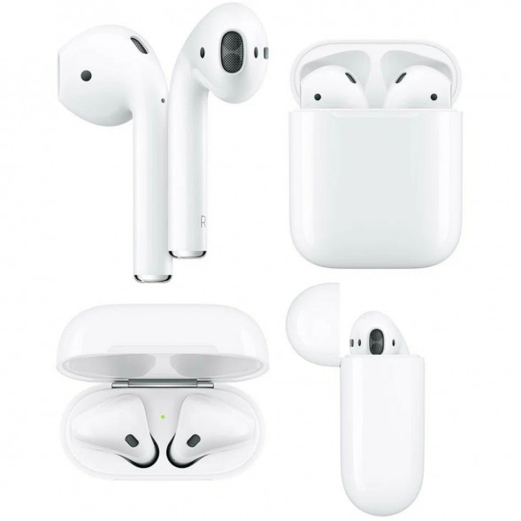 Беспроводные наушники Apple AirPods 2 (с зарядным футляром) MV7N2 в Севастополе