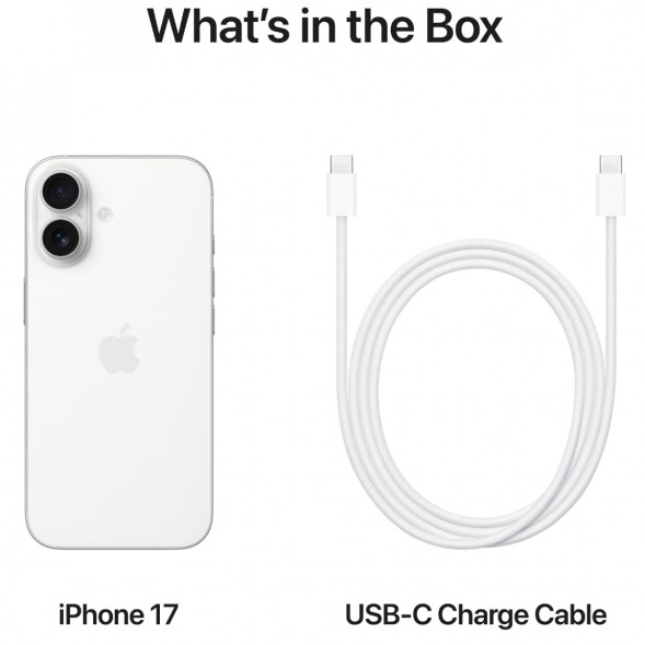 Смартфон Apple iPhone 17 256GB eSim, White в Севастополе