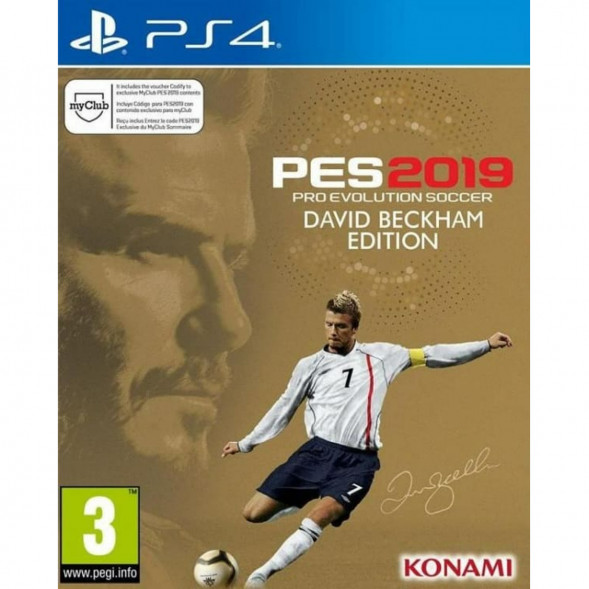 Игра PES 2019: Pro Evolution Soccer. David Beckham Edition [PS4, русские субтитры] в Севастополе