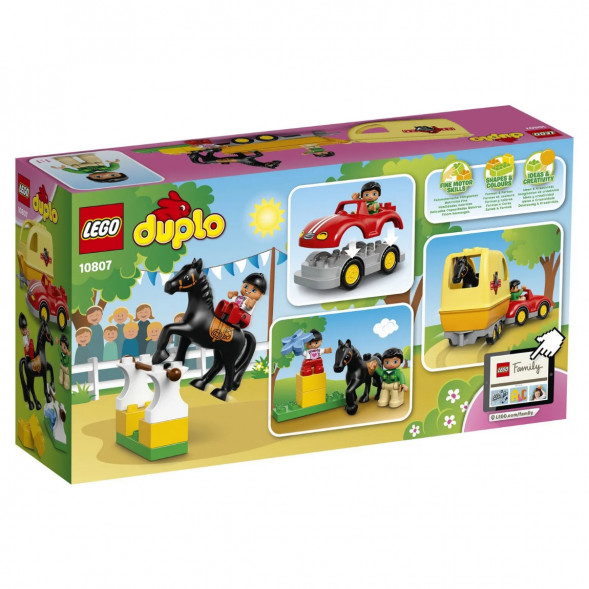 Конструктор LEGO DUPLO Town 10807 Трейлер для лошадок в Севастополе