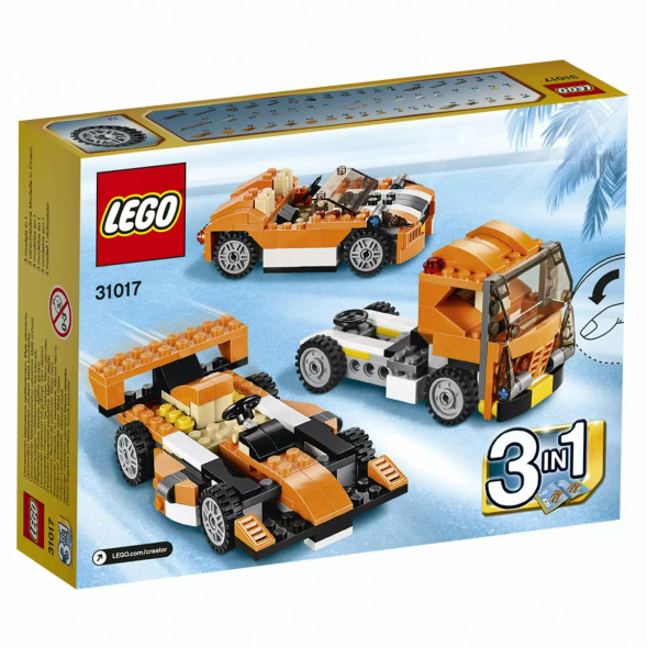 Конструктор LEGO Creator 31017 Гоночная машина Сансет в Севастополе