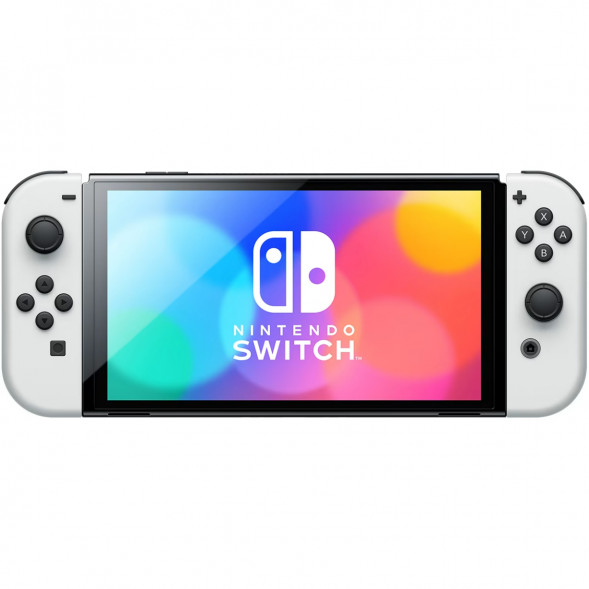 Игровая приставка Nintendo Switch OLED 64 ГБ, белый  в Севастополе