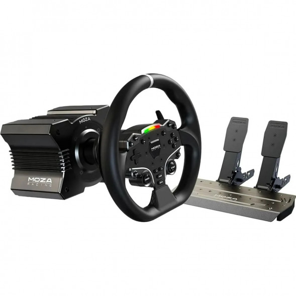 Игровой руль MOZA R5 Bundle (R5 Base, ES Wheel, SR-P Lite double Pedals，R5 Table Clamp) RS20 в Севастополе