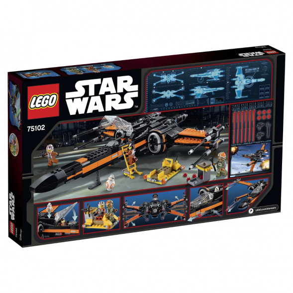 Конструктор LEGO Star Wars 75102 Истребитель По (Poe&amp;#039;s X-Wing Fighter) в Севастополе