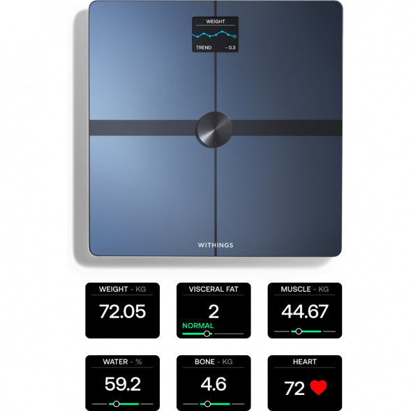 Умные весы Withings Body Smart Black (WBS13-BLACK-ALL-INTER) в Севастополе