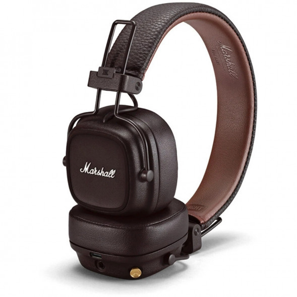 Беспроводные наушники Marshall Major IV, коричневый в Севастополе