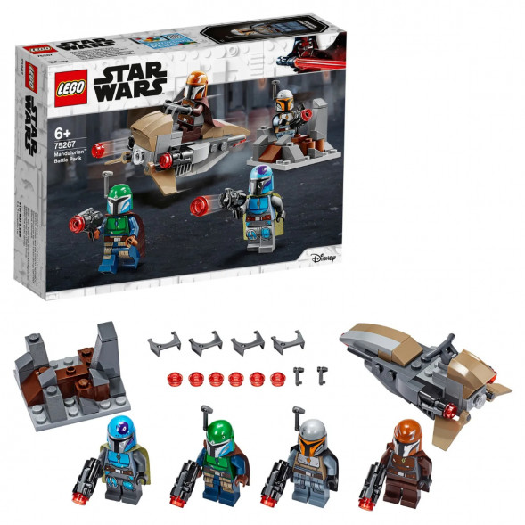 Конструктор LEGO Star Wars 75267 Боевой набор Мандалорцы в Севастополе